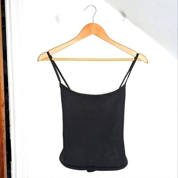 WEWOREWHAT Black Sports Cami NEW Size L - Picture 1 of 5